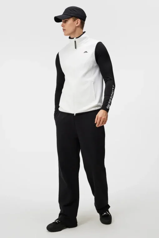 Vests|Outdoor<J.Lindeberg Santino Polartec Vest White