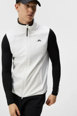 Vests|Outdoor<J.Lindeberg Santino Polartec Vest White
