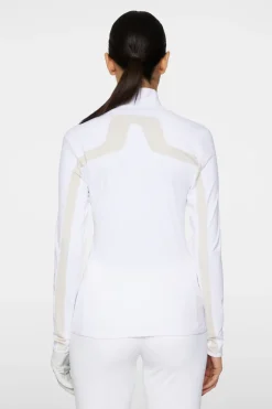 Golf|Base & Mid Layers<J.Lindeberg Seasonal Janice Mid Layer White