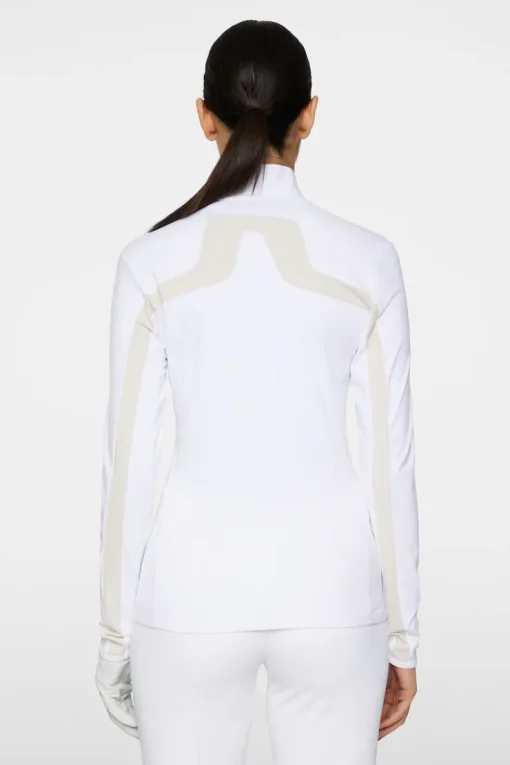 Golf|Base & Mid Layers<J.Lindeberg Seasonal Janice Mid Layer White