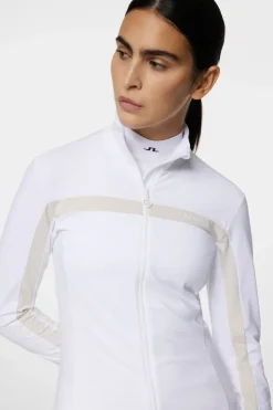 Golf|Base & Mid Layers<J.Lindeberg Seasonal Janice Mid Layer White