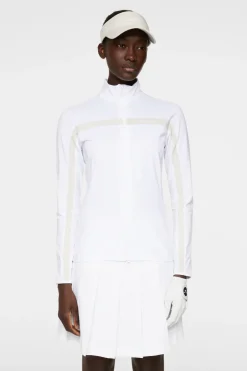 Ski|Golf<J.Lindeberg Seasonal Janice Mid Layer White