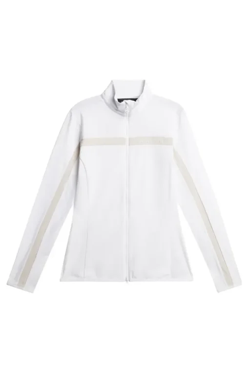 Ski|Golf<J.Lindeberg Seasonal Janice Mid Layer White
