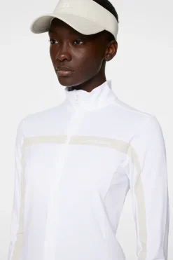Ski|Golf<J.Lindeberg Seasonal Janice Mid Layer White