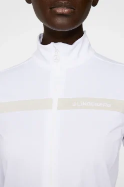 Ski|Golf<J.Lindeberg Seasonal Janice Mid Layer White