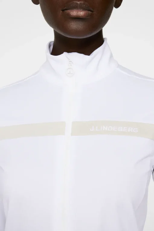 Ski|Golf<J.Lindeberg Seasonal Janice Mid Layer White