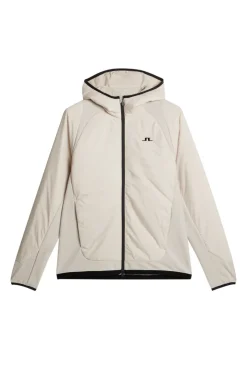 Ski|Active<J.Lindeberg Shawn Hybrid Hooded Jacket Moonbeam