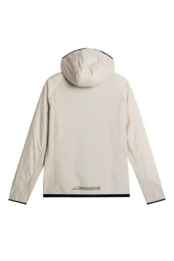 Ski|Active<J.Lindeberg Shawn Hybrid Hooded Jacket Moonbeam