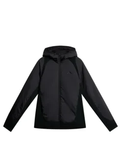 Active|Ski<J.Lindeberg Shawn Hybrid Hooded Jacket Black