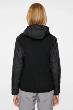 Jackets|Active<J.Lindeberg Shona Hybrid Hood Jacket Black