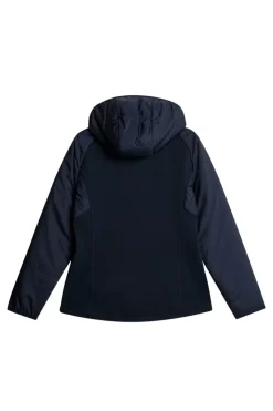 Jackets|Active<J.Lindeberg Shona Hybrid Hood Jacket JLNavy