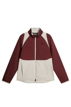 Jackets|Active<J.Lindeberg Shona Hybrid Jacket Cabernet
