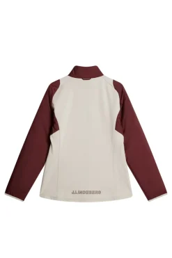 Jackets|Active<J.Lindeberg Shona Hybrid Jacket Cabernet