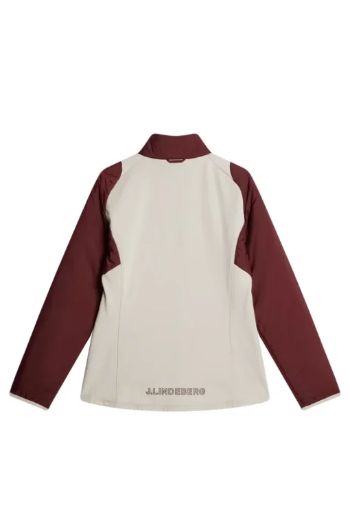 Jackets|Active<J.Lindeberg Shona Hybrid Jacket Cabernet