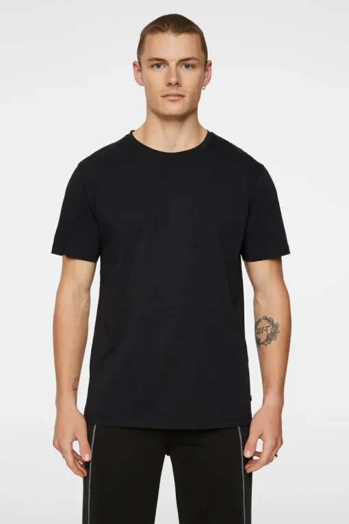 Tops|T-shirts<J.Lindeberg Sid Basic T-Shirt Black