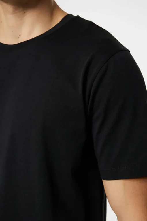 Tops|T-shirts<J.Lindeberg Sid Basic T-Shirt Black