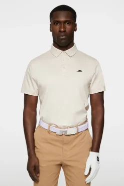 Golf|Polo Shirts<J.Lindeberg Silos Fit Polo Moonbeam