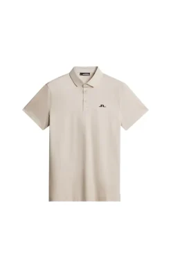 Golf|Polo Shirts<J.Lindeberg Silos Fit Polo Moonbeam