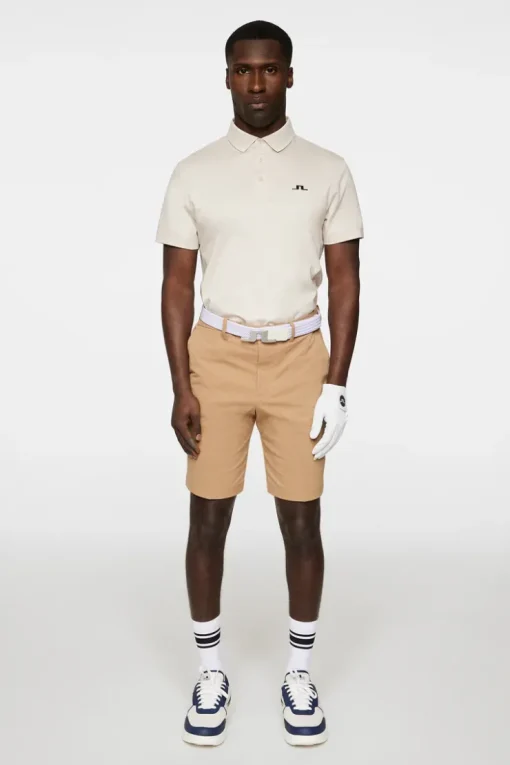 Golf|Polo Shirts<J.Lindeberg Silos Fit Polo Moonbeam