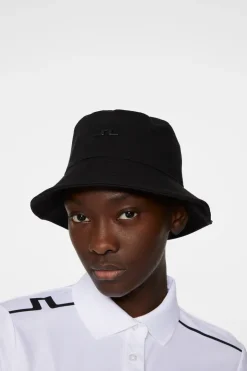 Golf|Accessories<J.Lindeberg Siri Bucket Hat Black