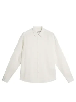 Shirts|Shirts<J.Lindeberg Slim LS Comfort Tencel Shirt CloudWhite