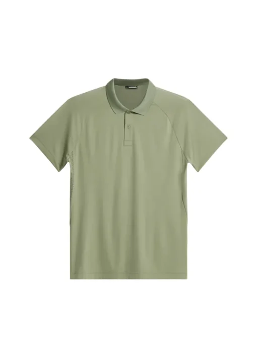 Golf|Polo Shirts<J.Lindeberg Sola Polo OilGreen