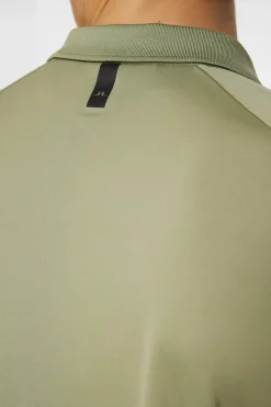 Golf|Polo Shirts<J.Lindeberg Sola Polo OilGreen
