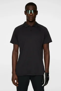Golf|Polo Shirts<J.Lindeberg Sola Polo Black
