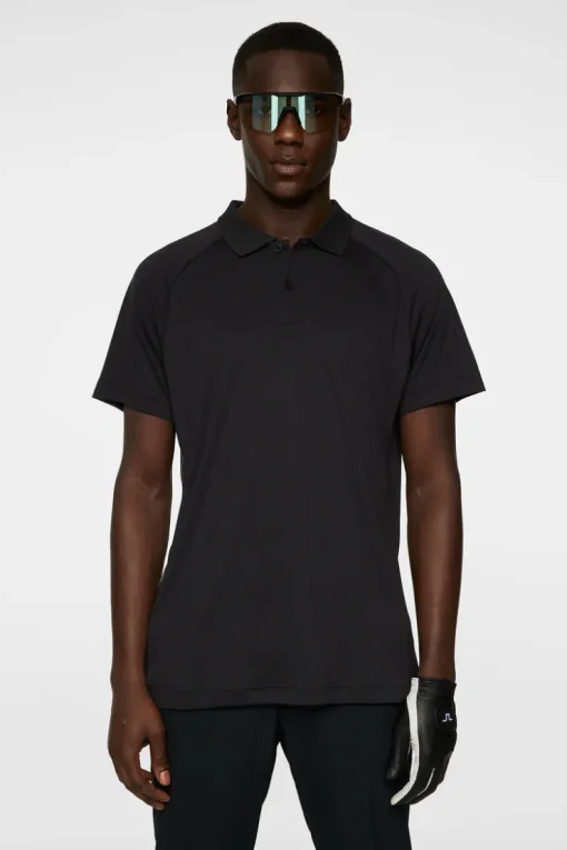 Golf|Polo Shirts<J.Lindeberg Sola Polo Black