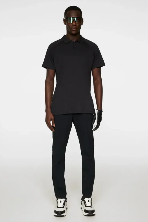 Golf|Polo Shirts<J.Lindeberg Sola Polo Black