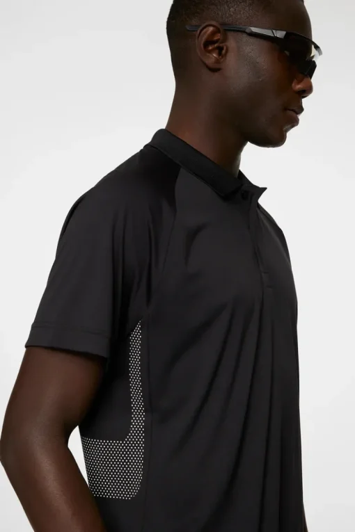 Golf|Polo Shirts<J.Lindeberg Sola Polo Black