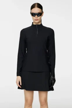 Golf|Base & Mid Layers<J.Lindeberg Sonja Tech Mid Layer Black