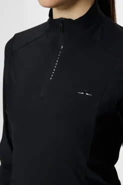 Golf|Base & Mid Layers<J.Lindeberg Sonja Tech Mid Layer Black