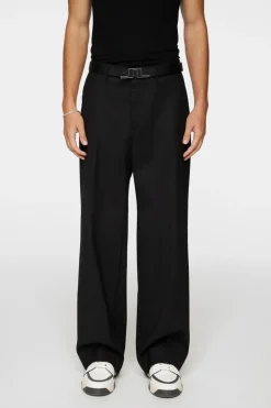 Trousers|Bottoms<J.Lindeberg Sonny Wide Dinner Pants Black