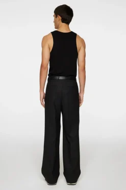 Trousers|Bottoms<J.Lindeberg Sonny Wide Dinner Pants Black