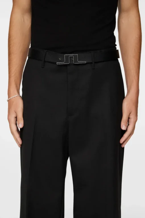 Trousers|Bottoms<J.Lindeberg Sonny Wide Dinner Pants Black