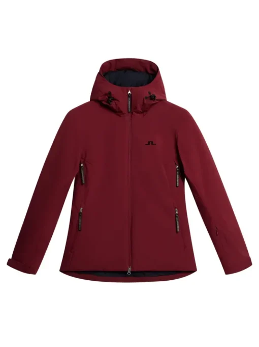 Ski|Jackets<J.Lindeberg Starling Jacket Cabernet