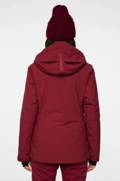 Ski|Jackets<J.Lindeberg Starling Jacket Cabernet