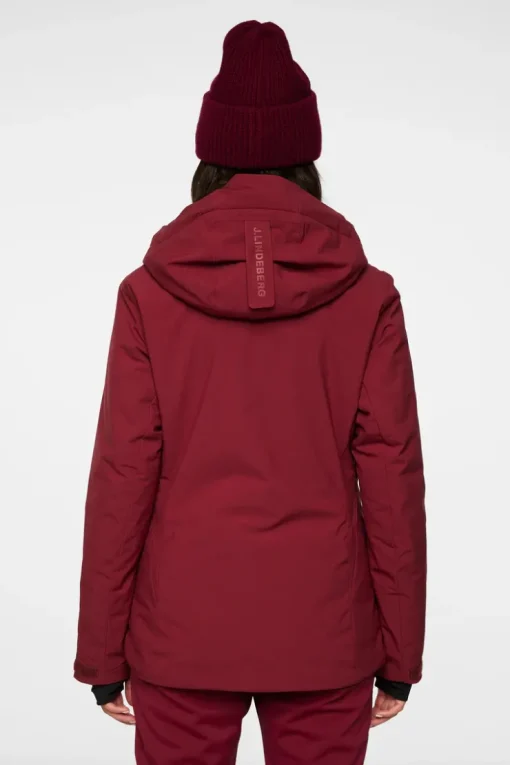 Ski|Jackets<J.Lindeberg Starling Jacket Cabernet