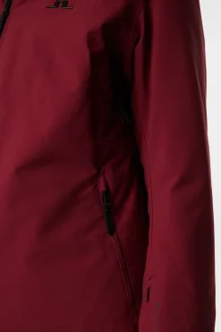 Ski|Jackets<J.Lindeberg Starling Jacket Cabernet