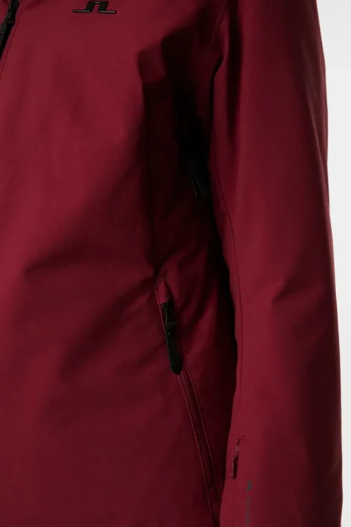 Ski|Jackets<J.Lindeberg Starling Jacket Cabernet