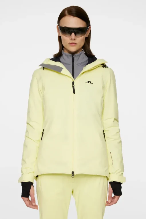 Ski|Jackets<J.Lindeberg Starling Jacket PaleLimeYellow