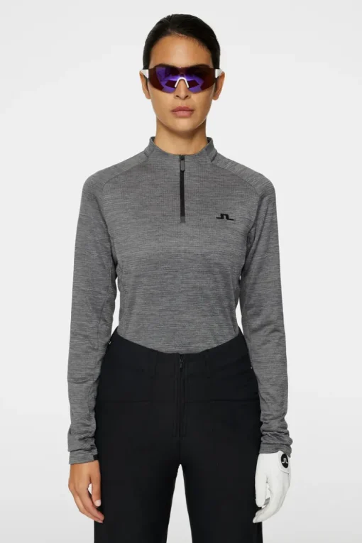 Golf|Ski<J.Lindeberg Steffi Mid Layer DarkGreyMelange