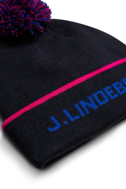 Accessories|Active<J.Lindeberg Stripe Beanie JLNavy