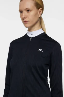 Golf|Base & Mid Layers<J.Lindeberg Susanna Mid Layer JLNavy