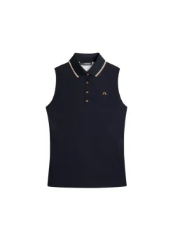 Golf|Tanks<J.Lindeberg Swing Sleeveless Top JLNavy