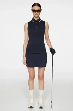 Golf|Tanks<J.Lindeberg Swing Sleeveless Top JLNavy
