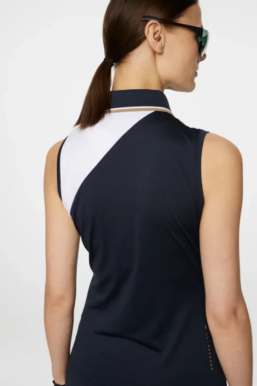Golf|Tanks<J.Lindeberg Swing Sleeveless Top JLNavy