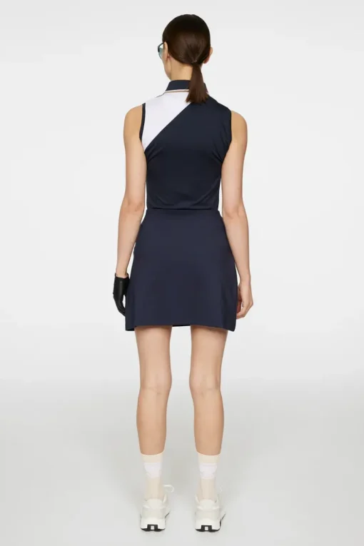 Golf|Skirts<J.Lindeberg Swinga Mid Skirt JLNavy
