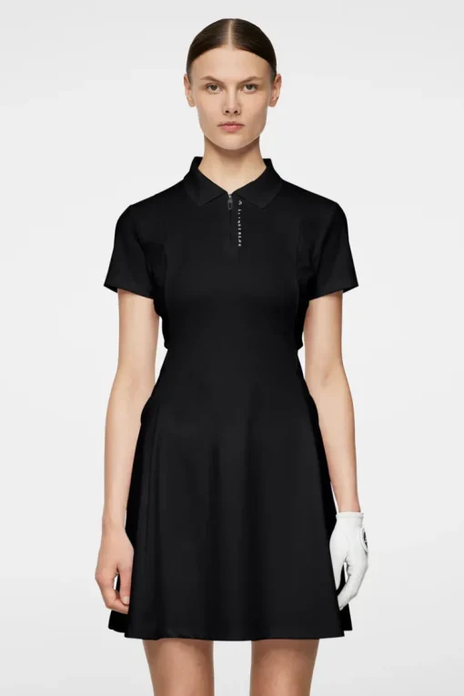 Golf|Dresses<J.Lindeberg Tatiana Dress Black
